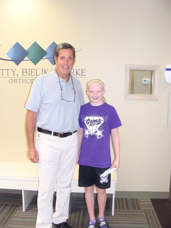 Maddie and Dr. Petty